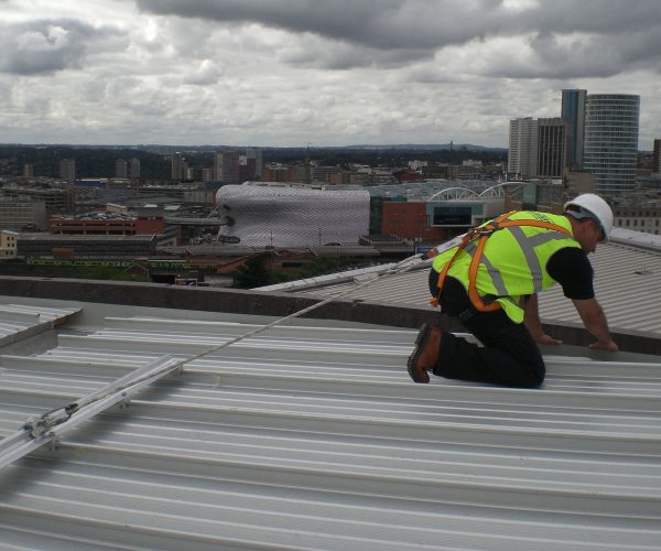 RoofSafe Rail in Application